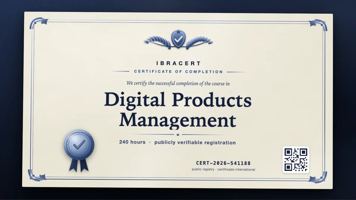 Cover of the Digital Products Management course