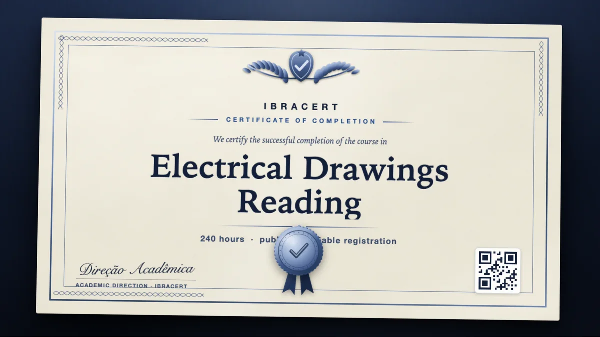 Cover of the Electrical Drawings Reading course