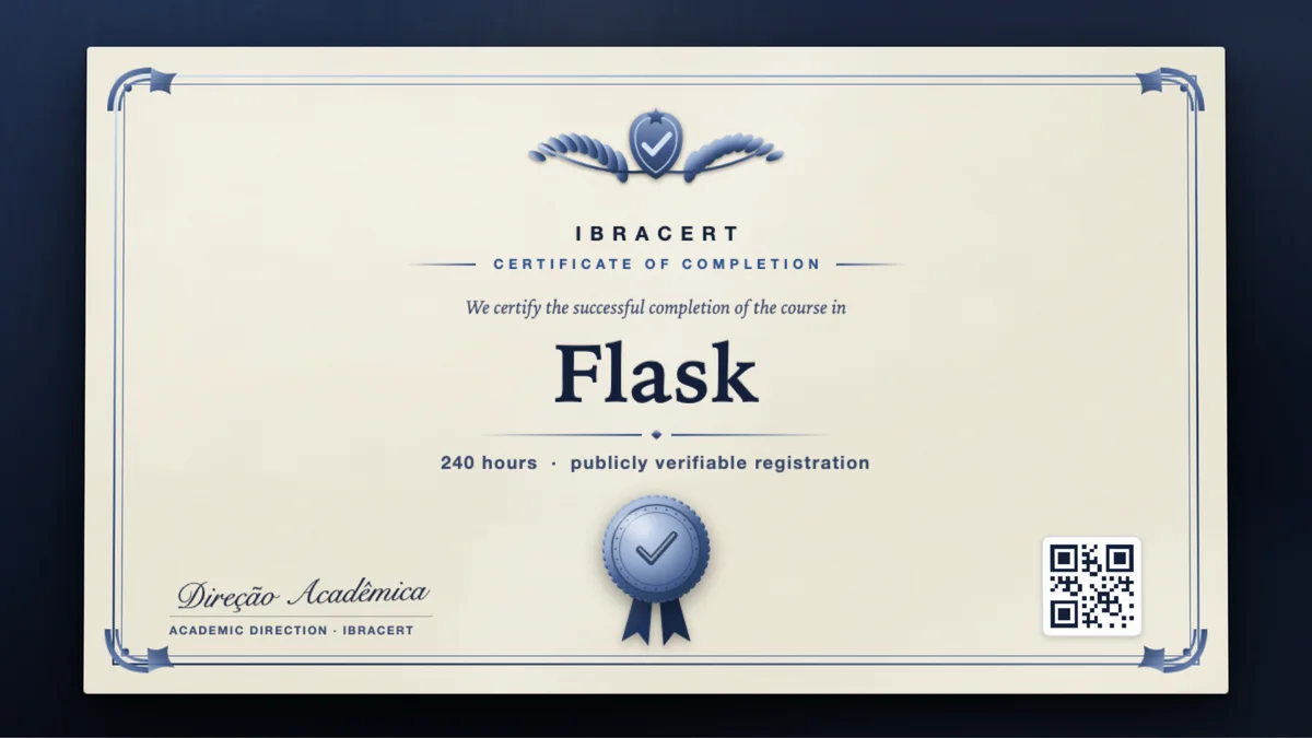 Cover of the Flask course
