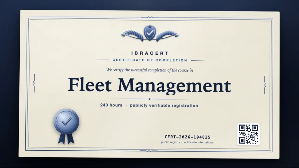Cover of the Fleet Management course