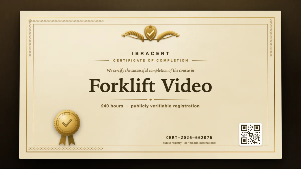 Cover of the Forklift Video course