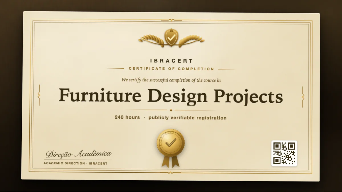Cover of the Furniture Design Projects course