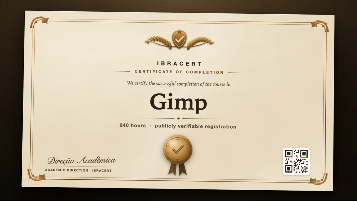 Cover of the Gimp course