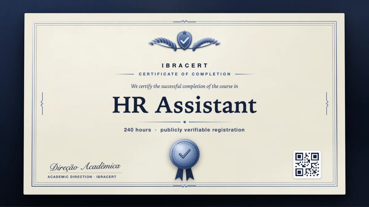 Cover of the HR Assistant course