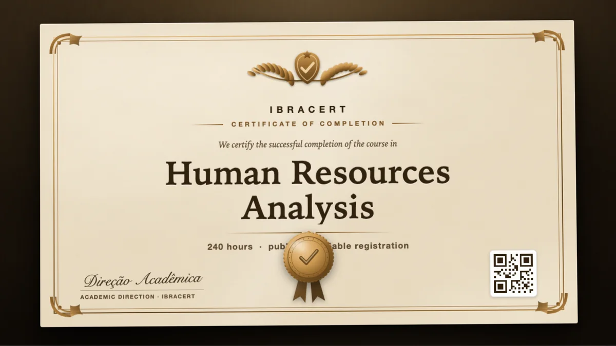 Cover of the Human Resources Analysis course