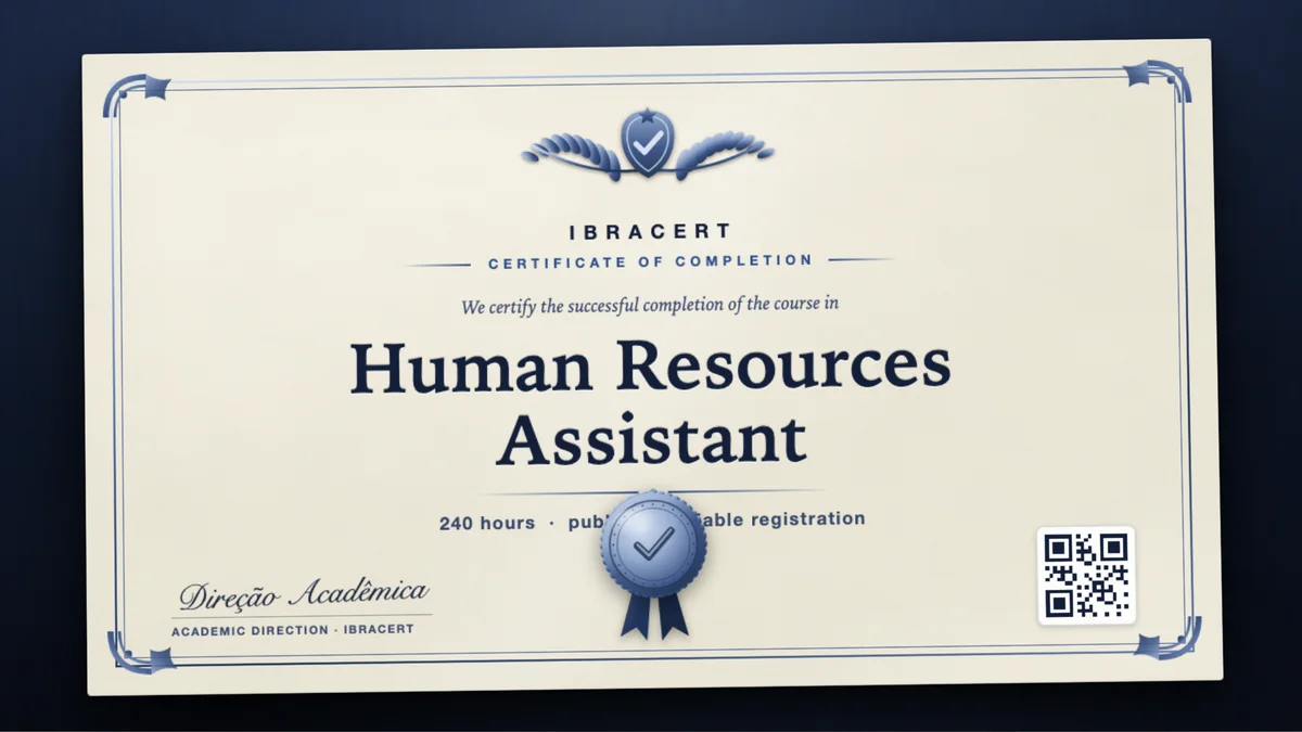 Cover of the Human Resources Assistant course
