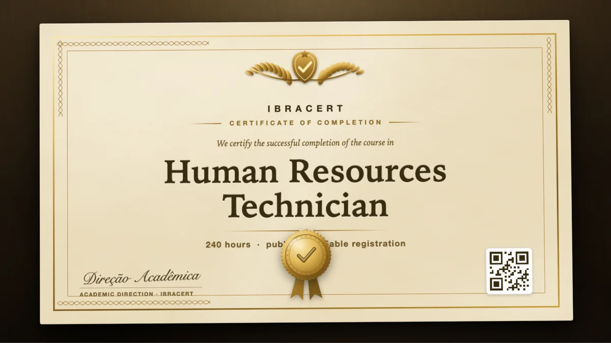 Cover of the Human Resources Technician course