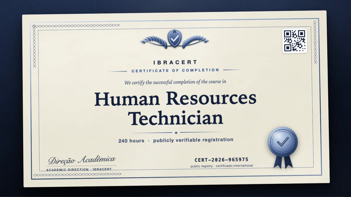 Cover of the Human Resources Technician course