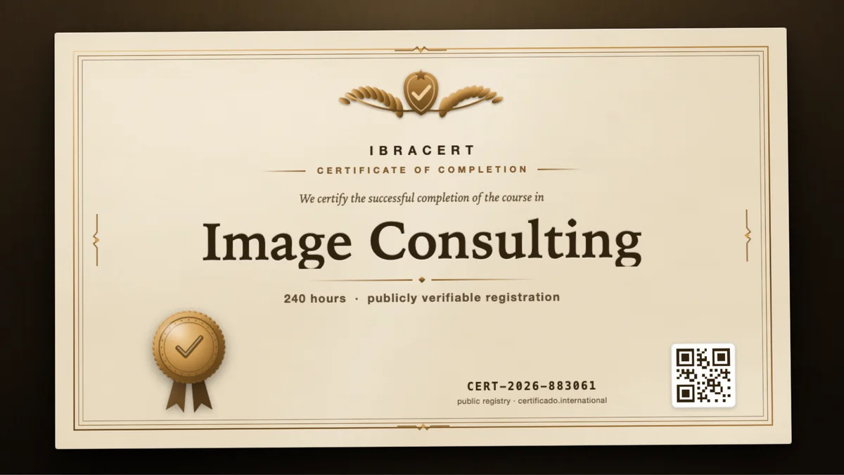 Cover of the Image Consulting course