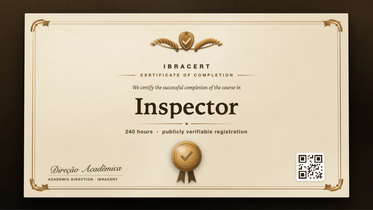 Cover of the Inspector course
