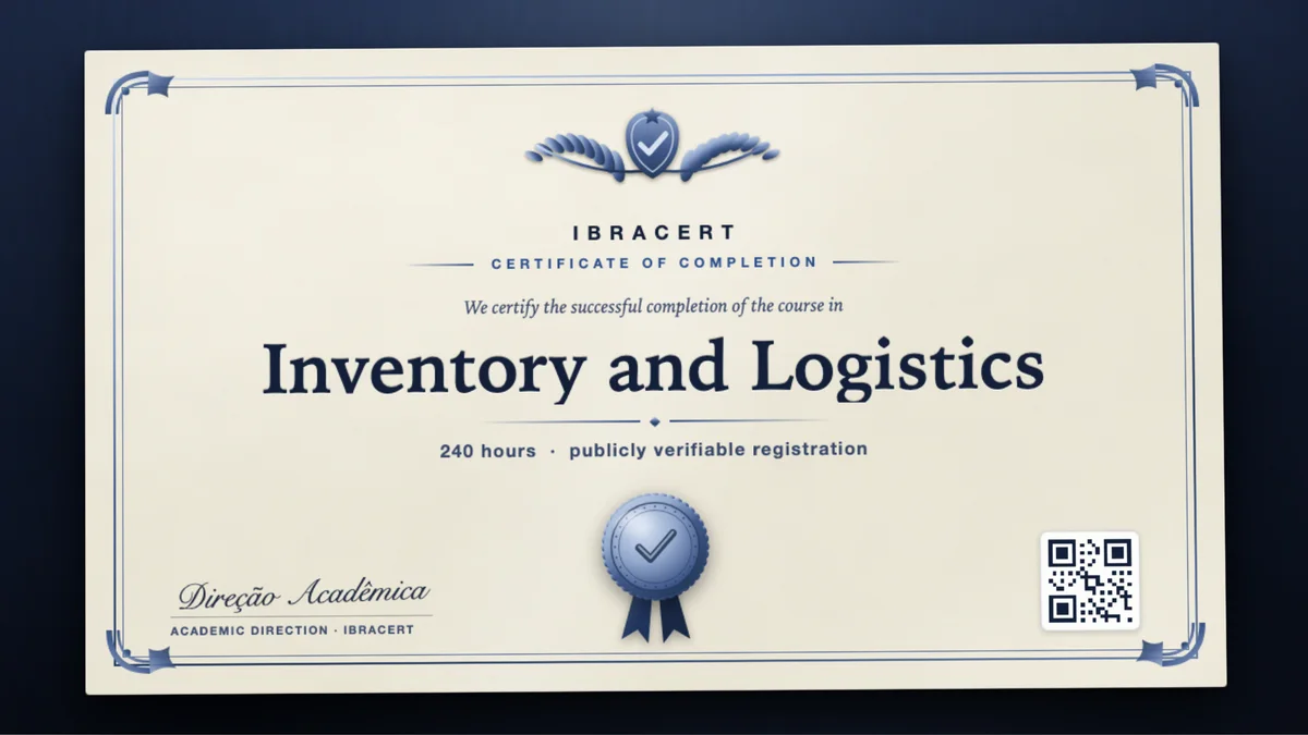 Cover of the Inventory and Logistics course
