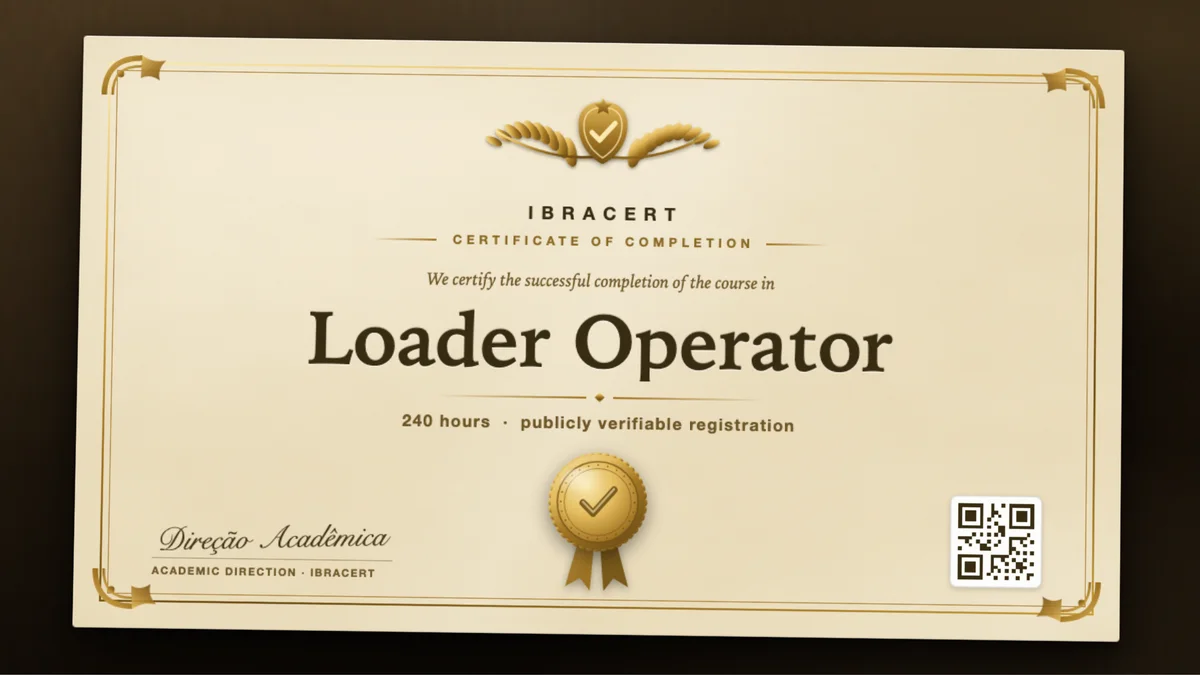 Cover of the Loader Operator course