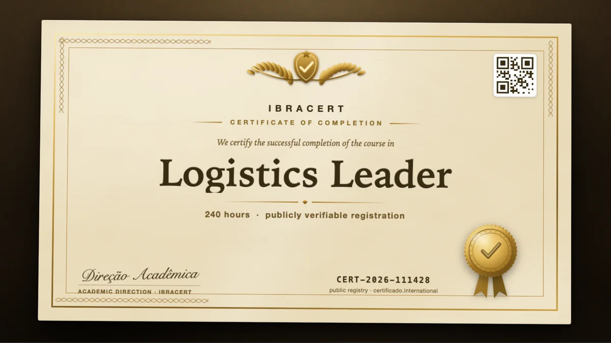 Cover of the Logistics Leader course
