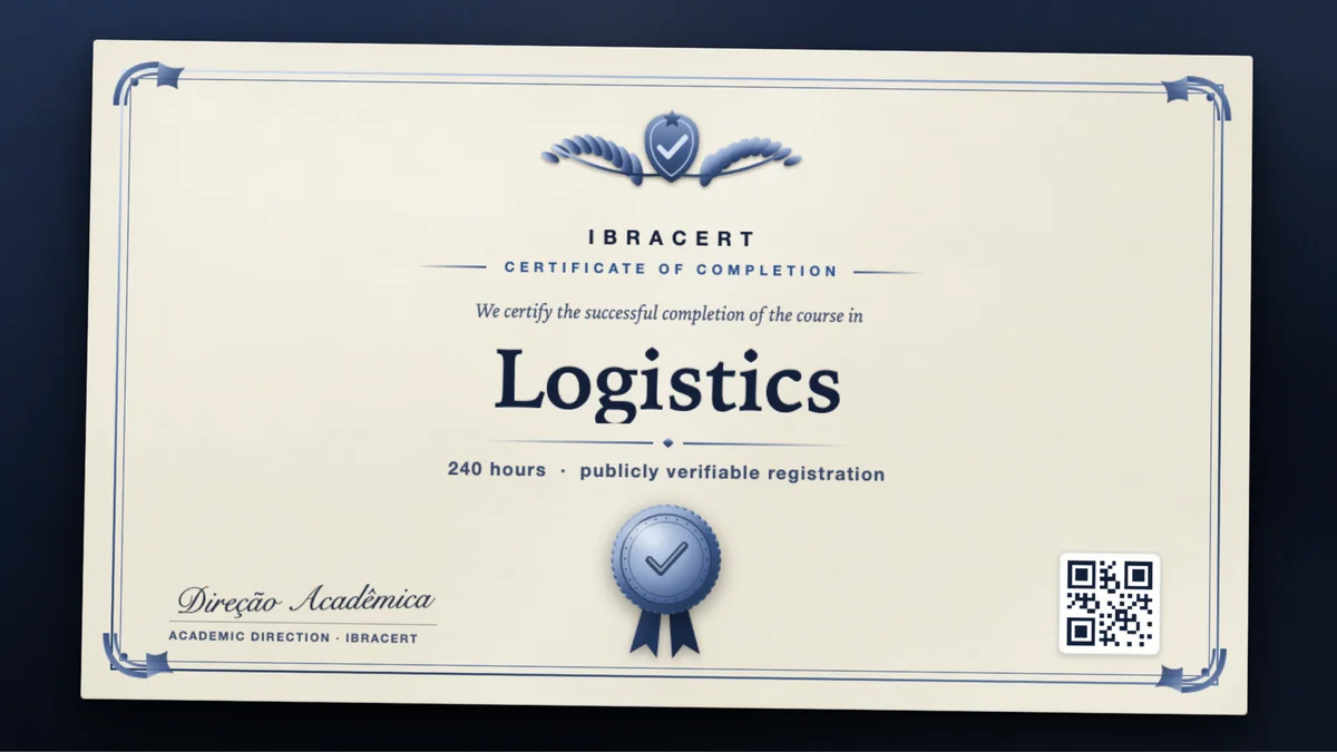 Cover of the Logistics course