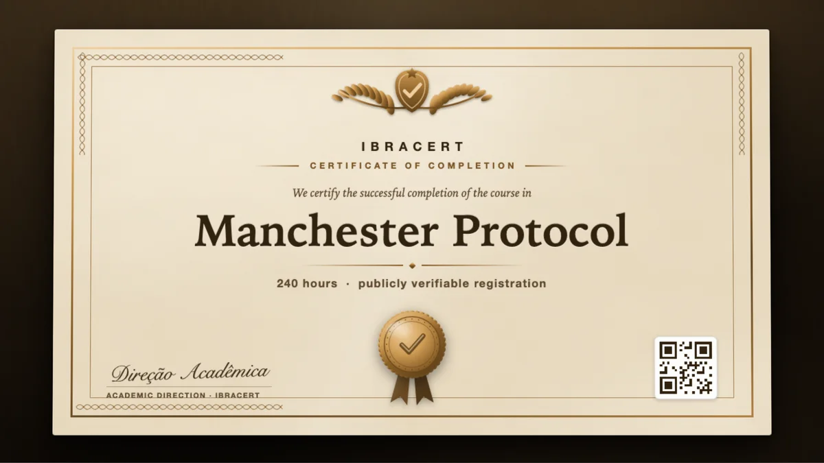 Cover of the Manchester Protocol course
