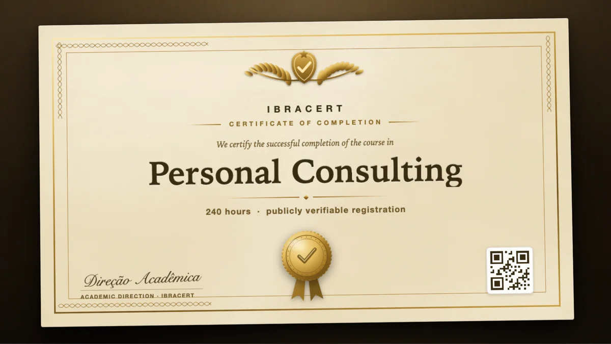 Cover of the Personal Consulting course