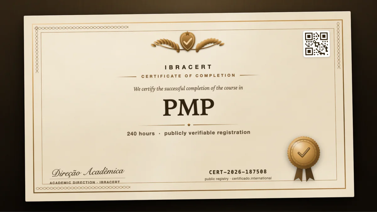Cover of the PMP course