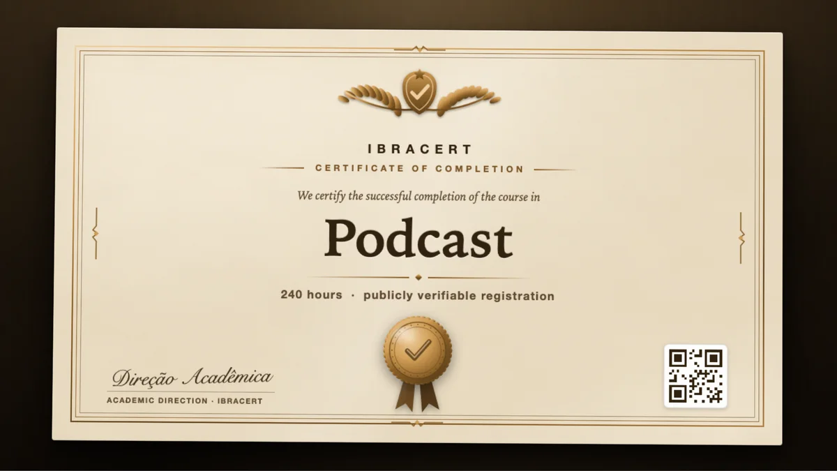 Cover of the Podcast course