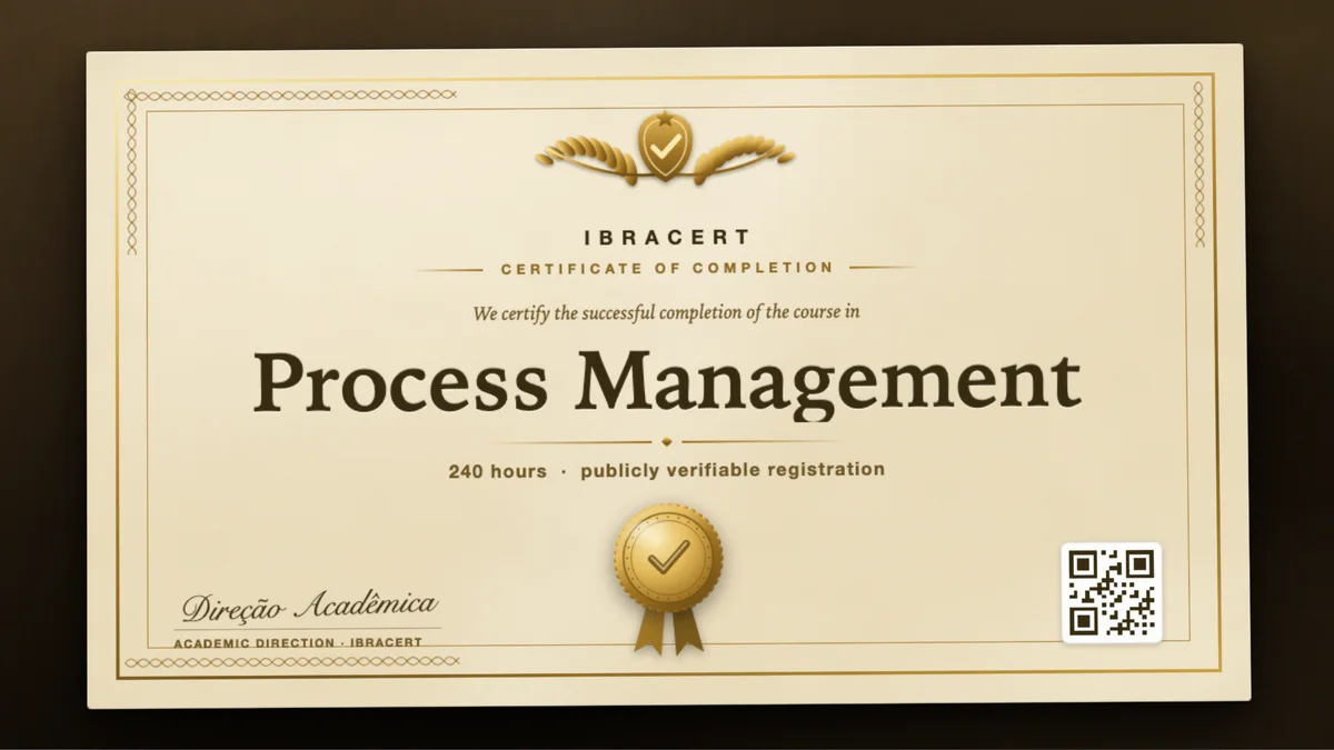 Cover of the Process Management course