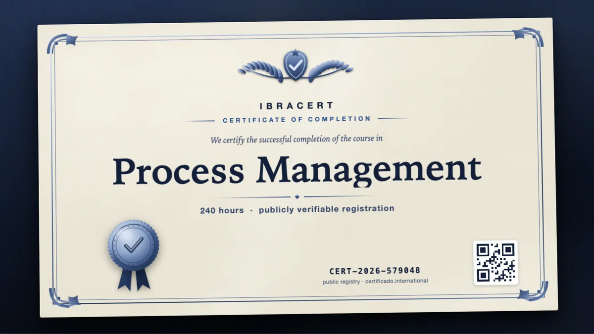 Cover of the Process Management course