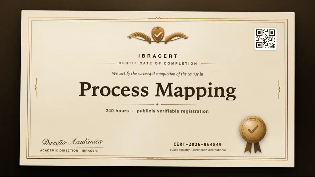 Cover of the Process Mapping course
