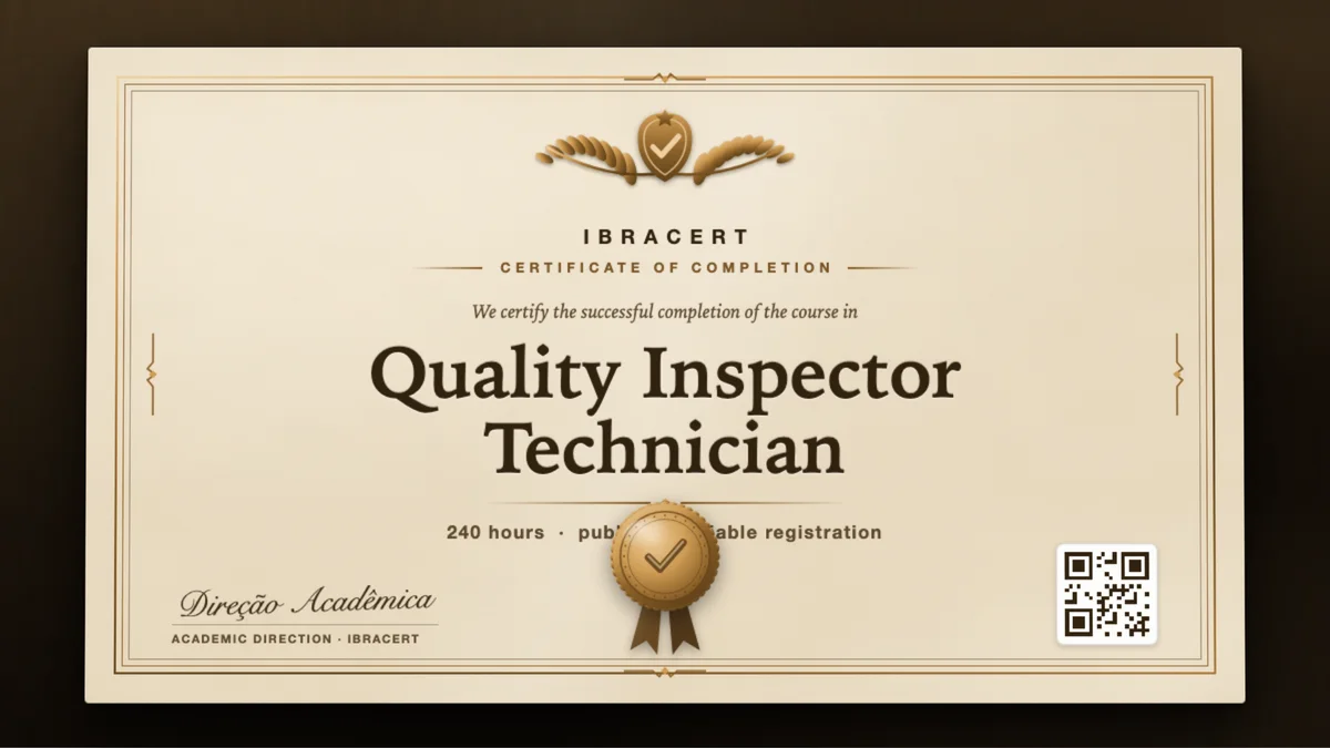 Cover of the Quality Inspector Technician course