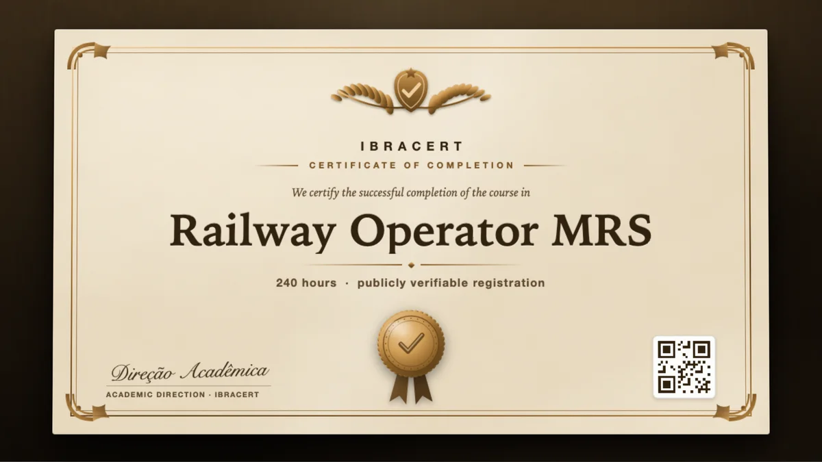 Cover of the Railway Operator MRS course