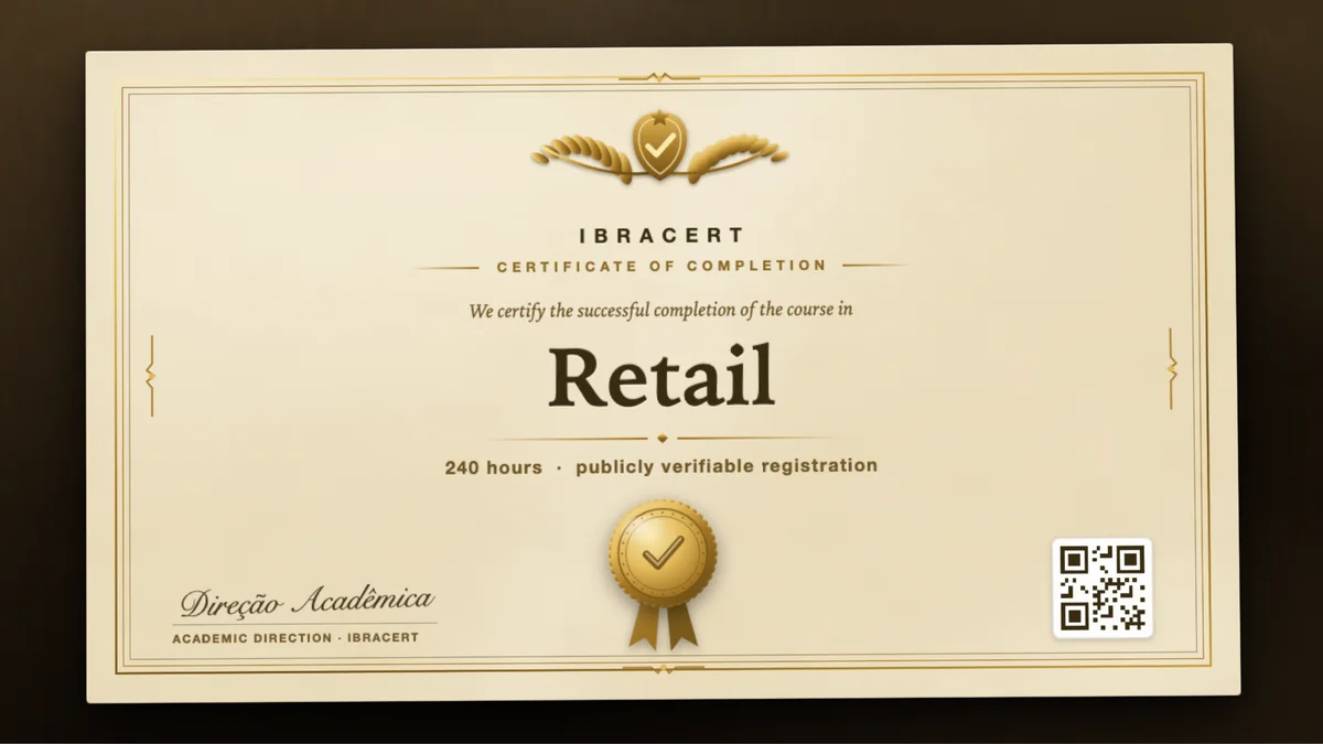 Cover of the Retail course