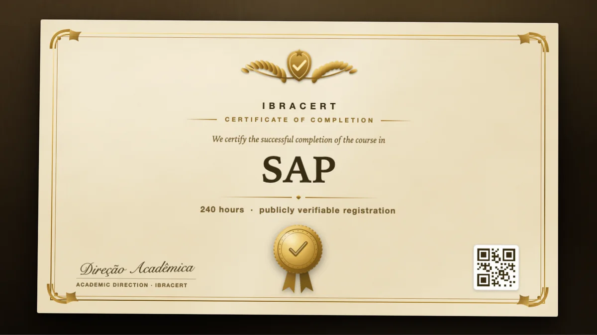 Cover of the SAP course