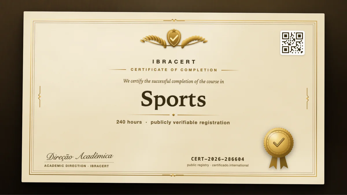 Cover of the Sports course
