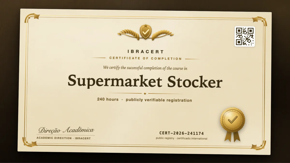 Cover of the Supermarket Stocker course