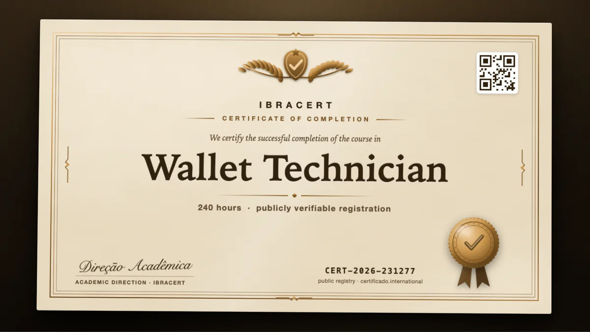 Cover of the Wallet Technician course