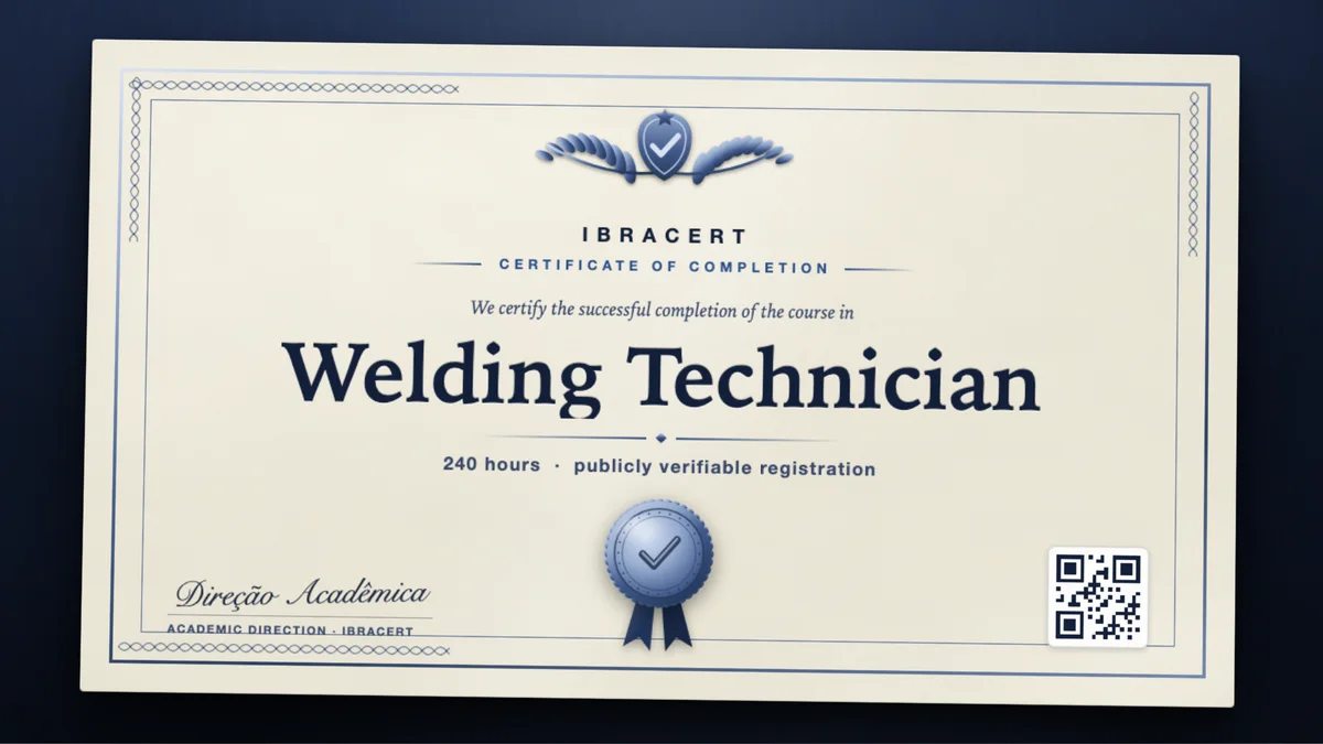 Cover of the Welding Technician course