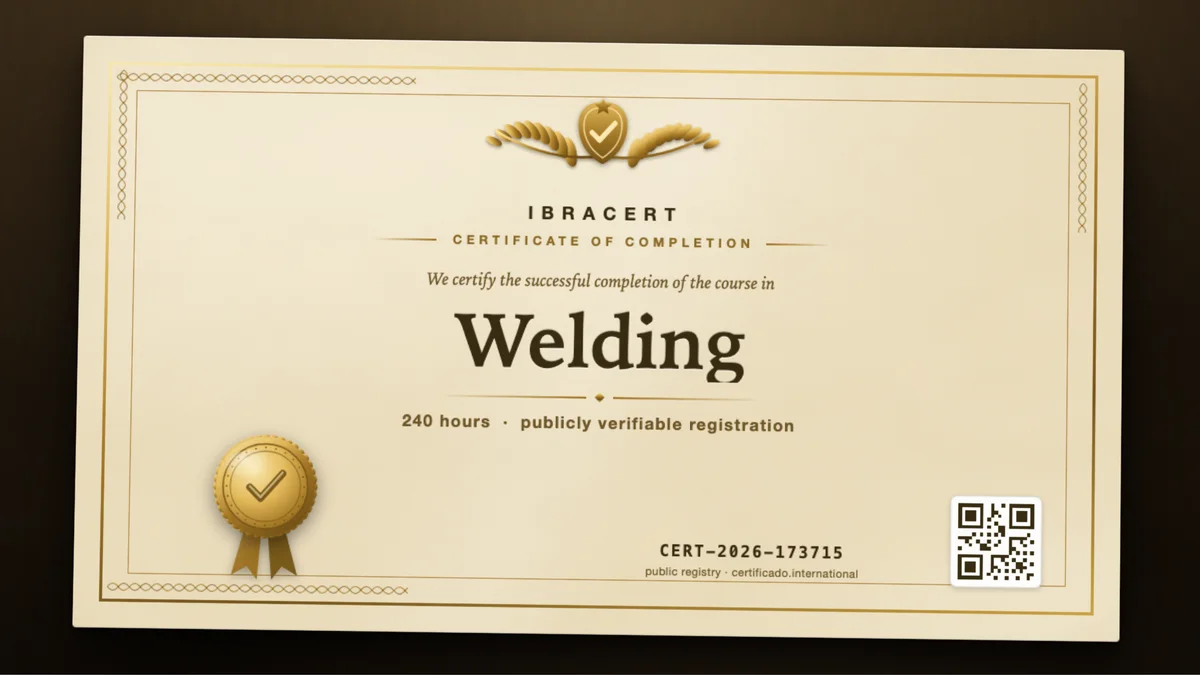Cover of the Welding course