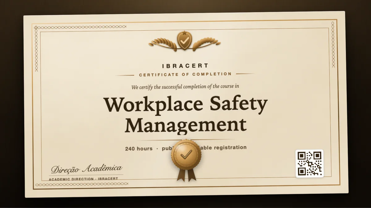 Cover of the Workplace Safety Management course