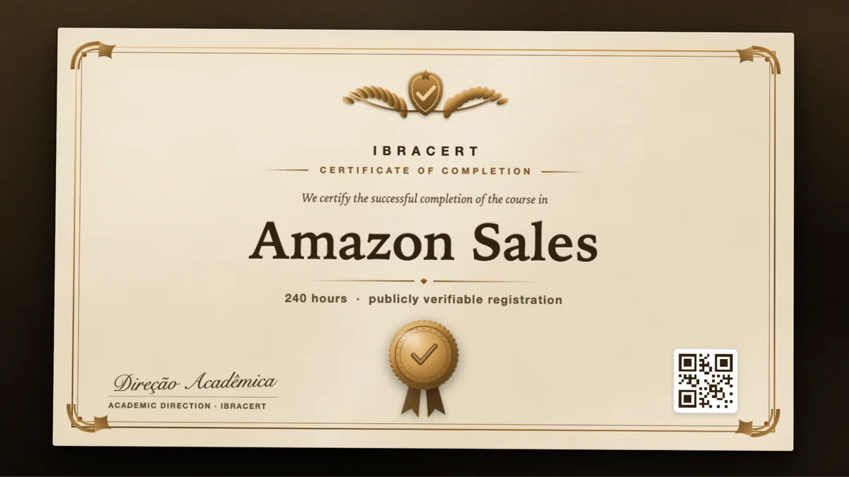 Cover of the Amazon Sales course