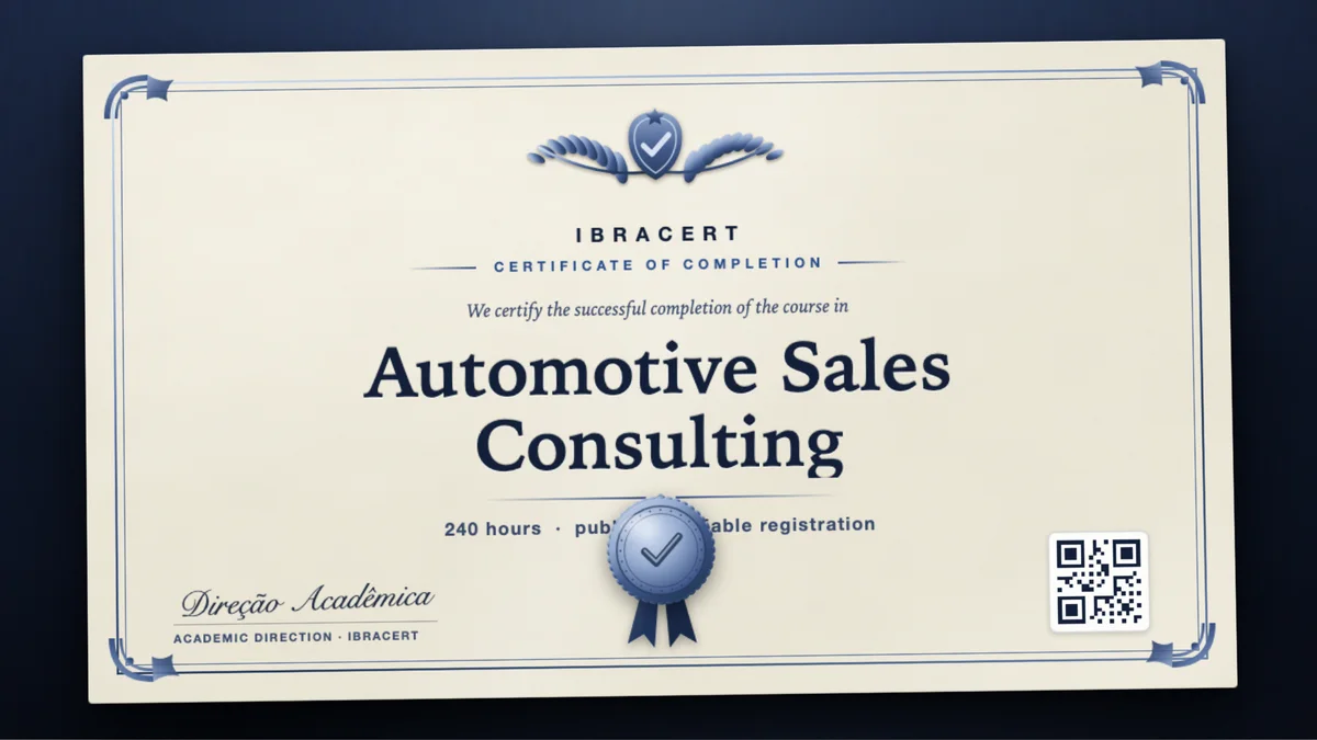 Cover of the Automotive Sales Consulting course