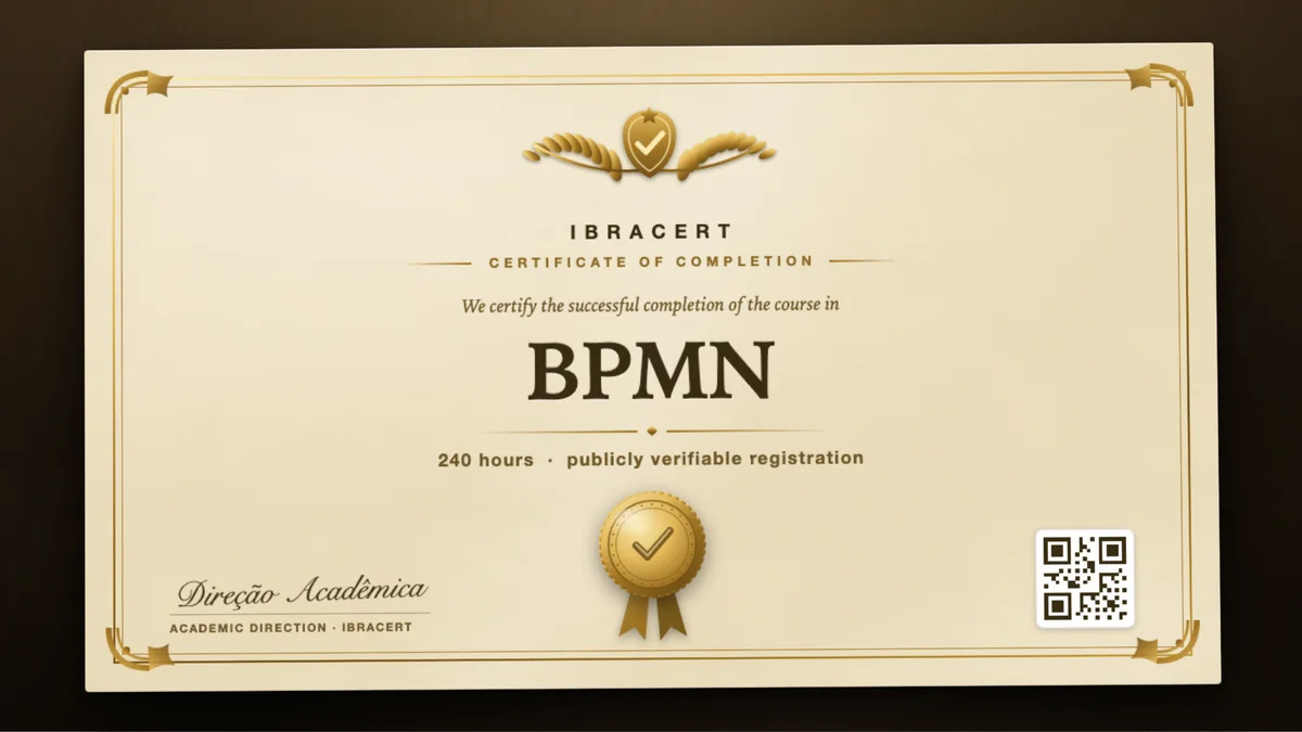 Cover of the BPMN course