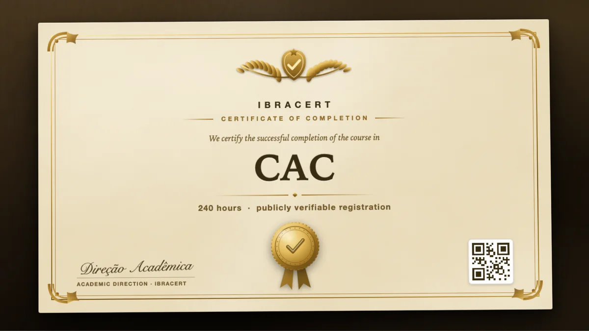 Cover of the CAC course