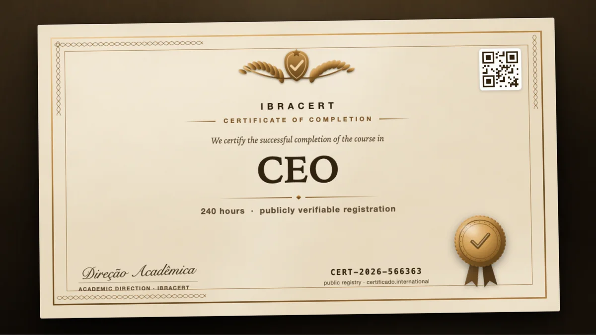 Cover of the CEO course