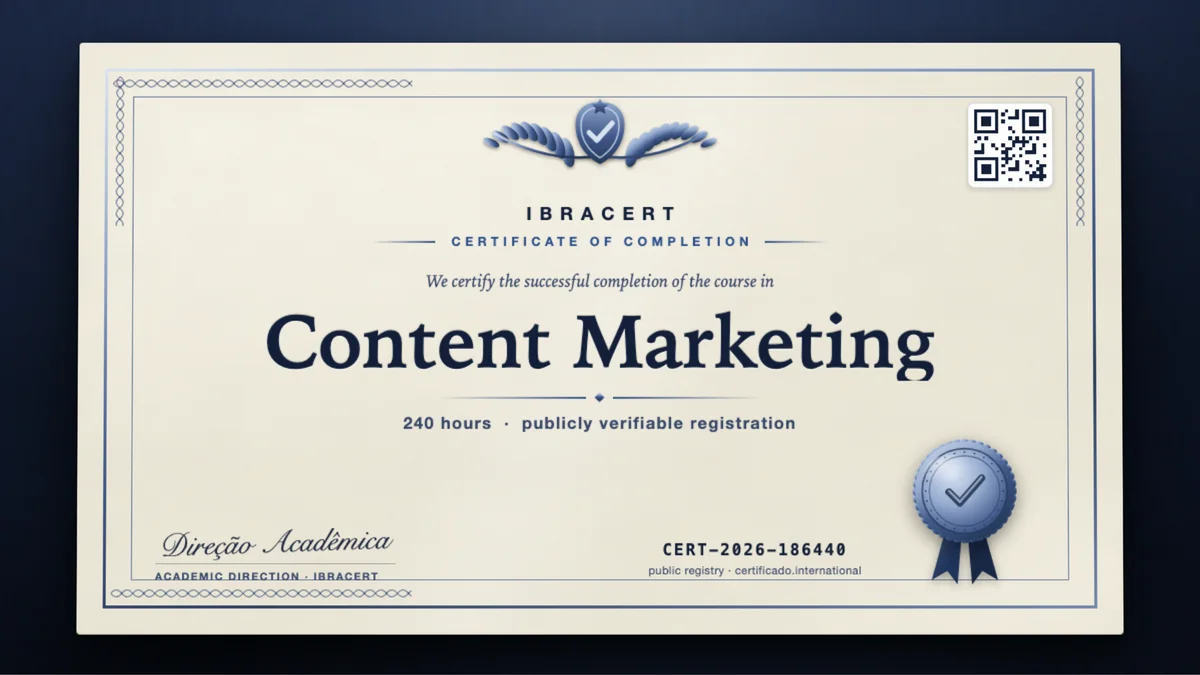 Cover of the Content Marketing course