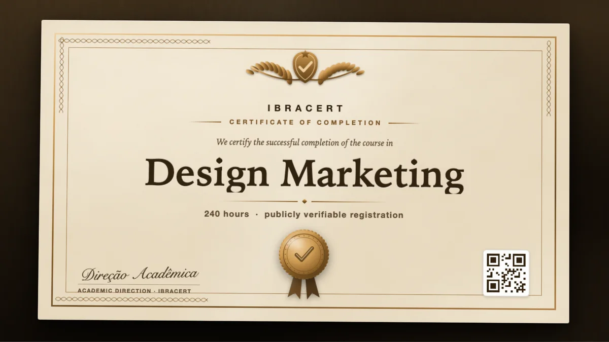 Cover of the Design Marketing course