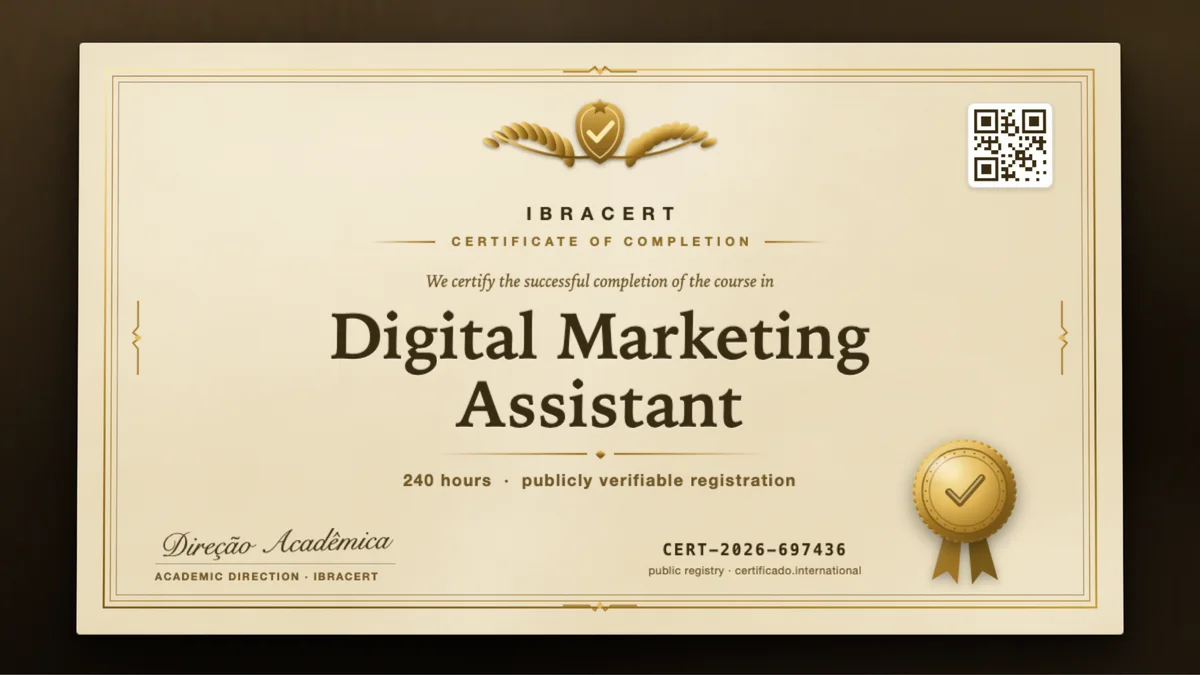 Cover of the Digital Marketing Assistant course