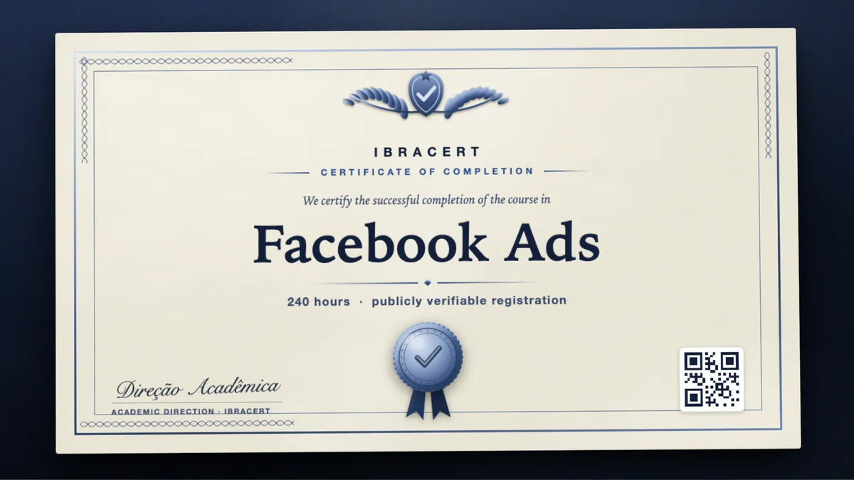Cover of the Facebook Ads course