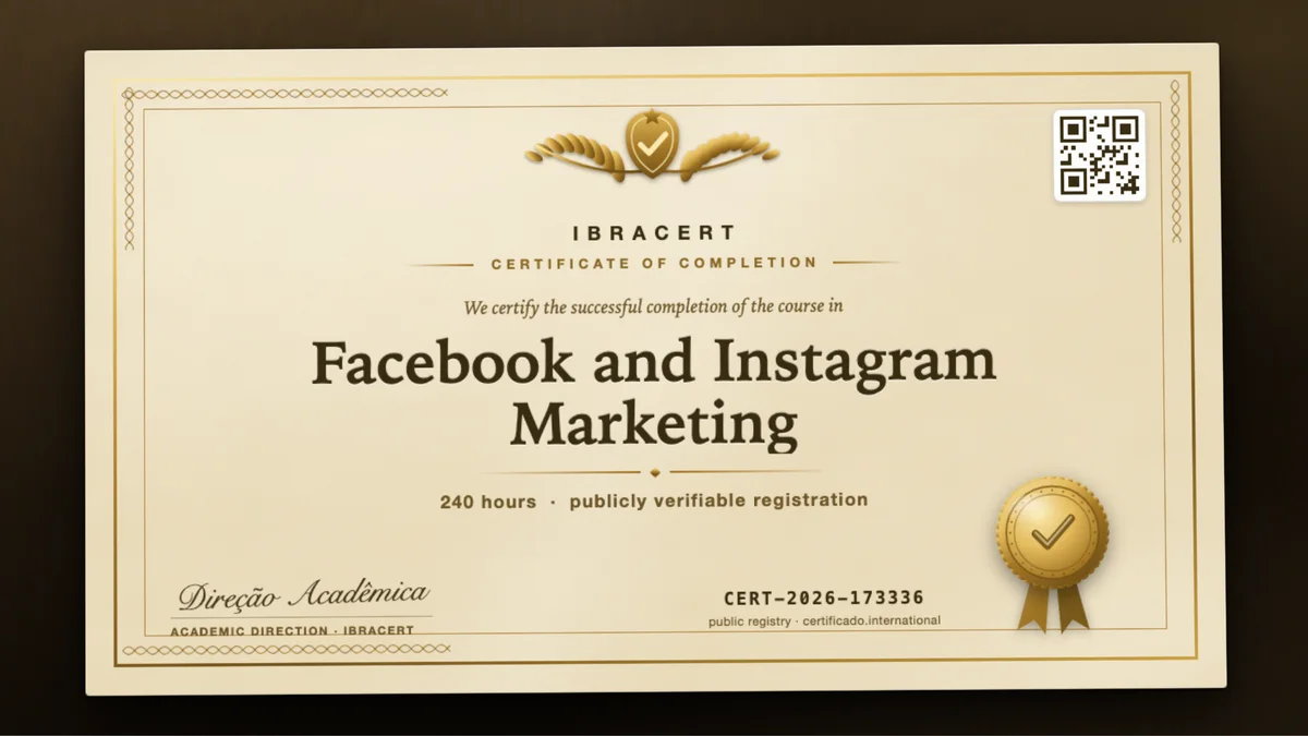 Cover of the Facebook and Instagram Marketing course