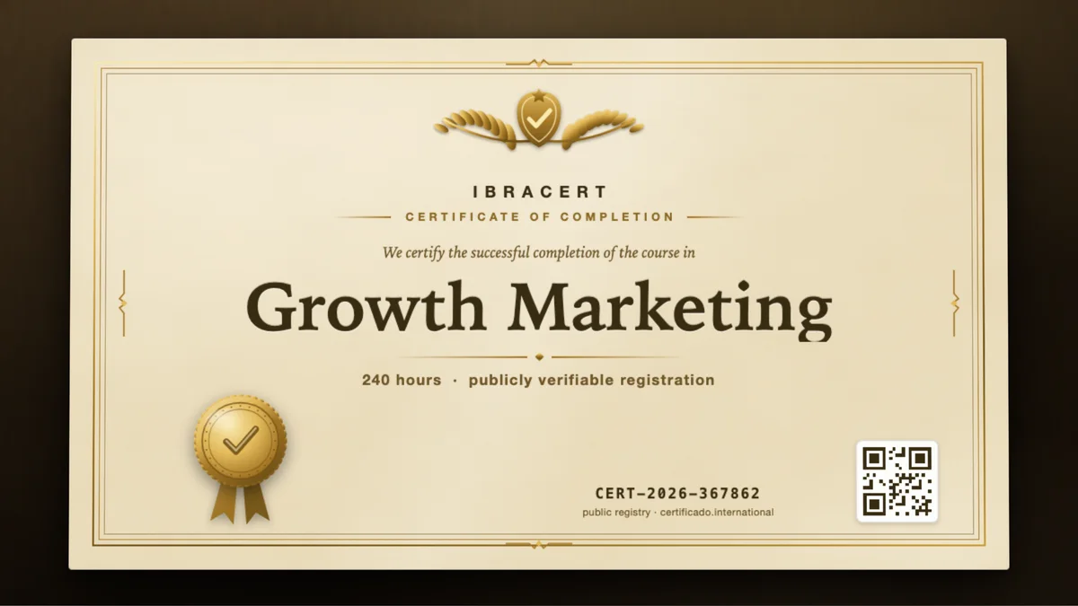 Cover of the Growth Marketing course