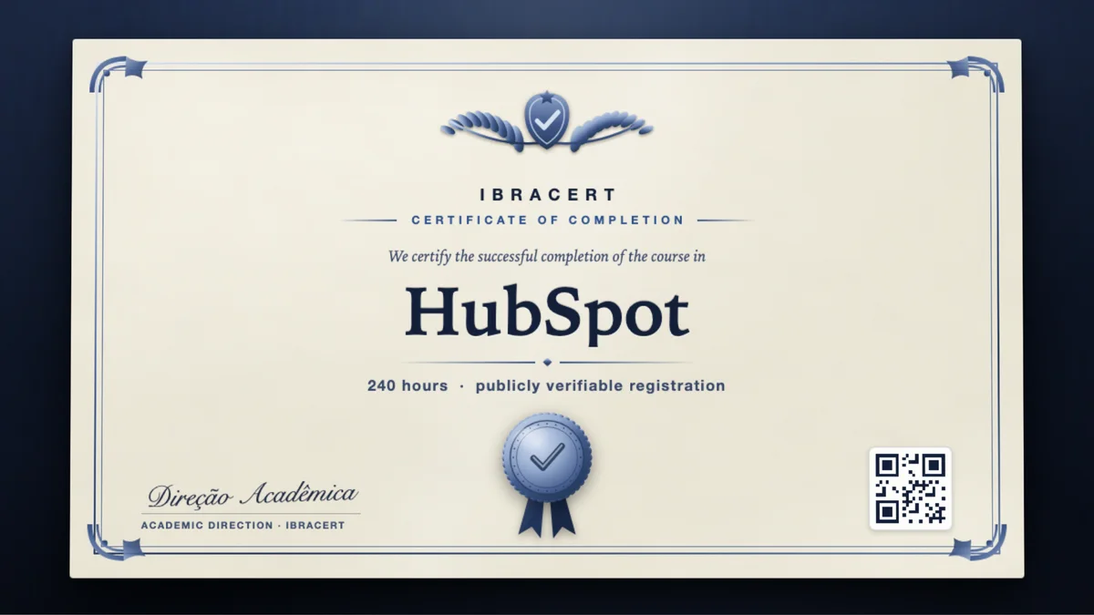 Cover of the HubSpot course