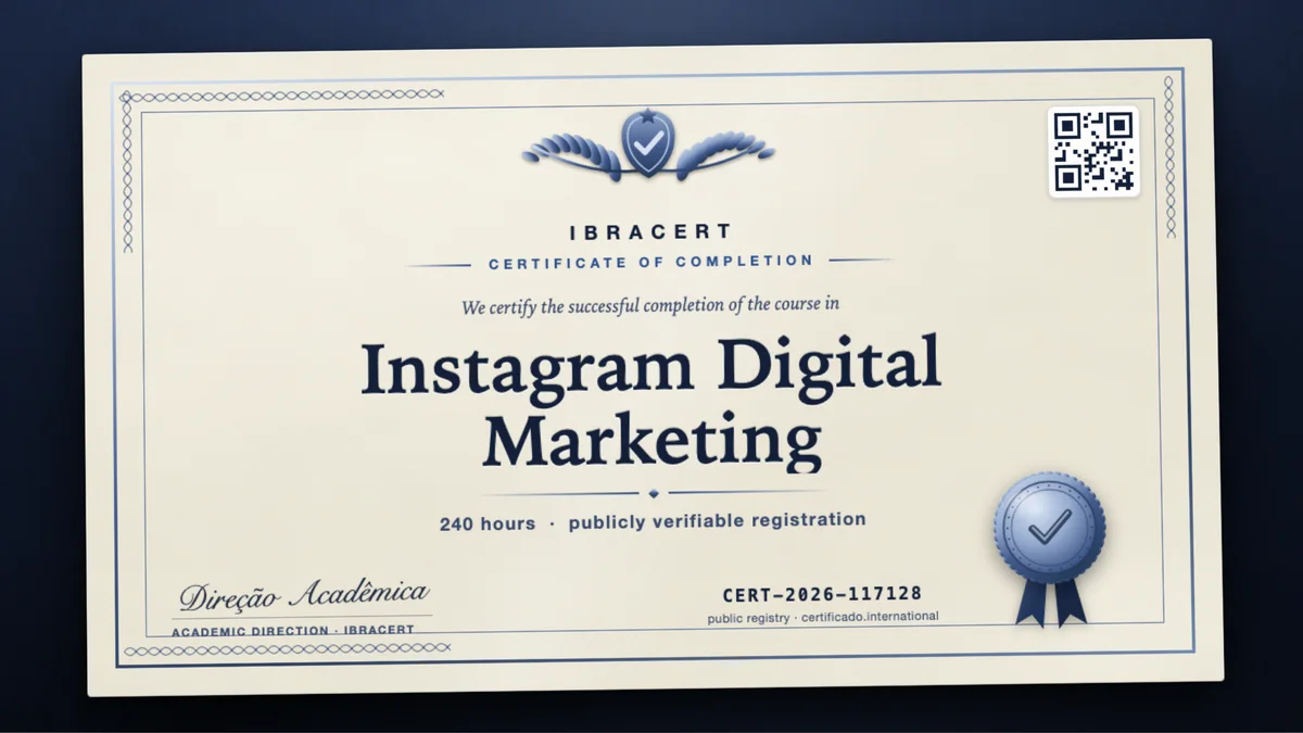 Cover of the Instagram Digital Marketing course