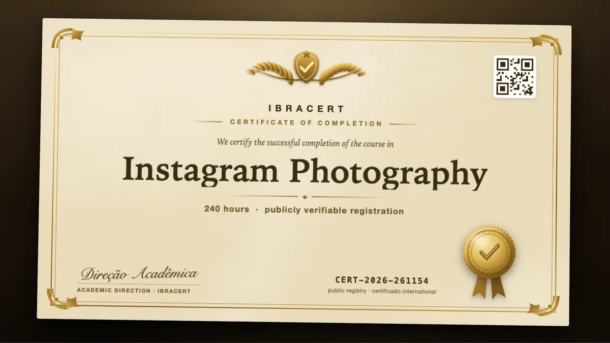 Cover of the Instagram Photography course