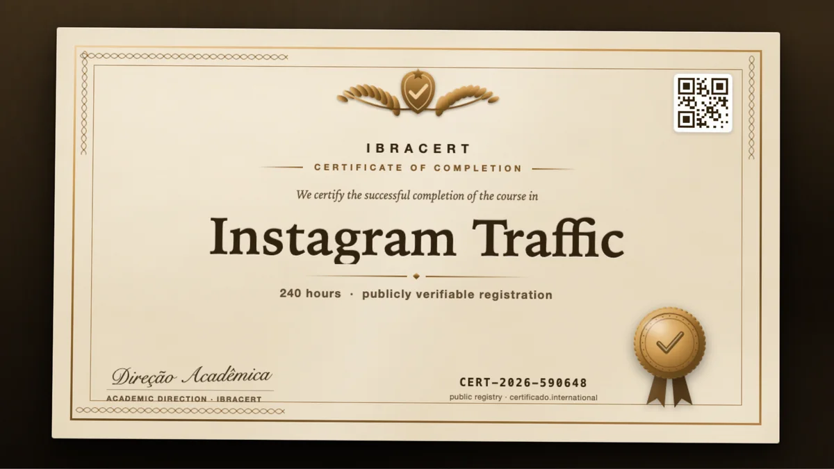 Cover of the Instagram Traffic course